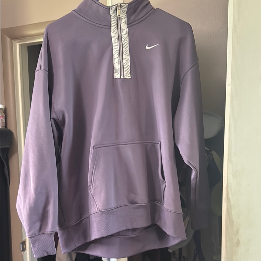 Nike Lavender Sweatshirt with Logo